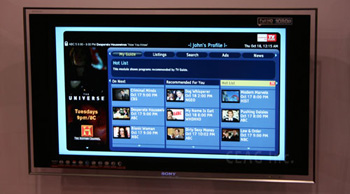 Sony LCD TV CES 2008