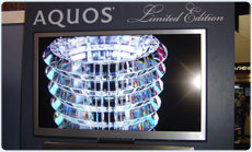 Sharp AQUOS at CEDIA