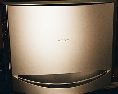 Sony LCD TV's sleek look